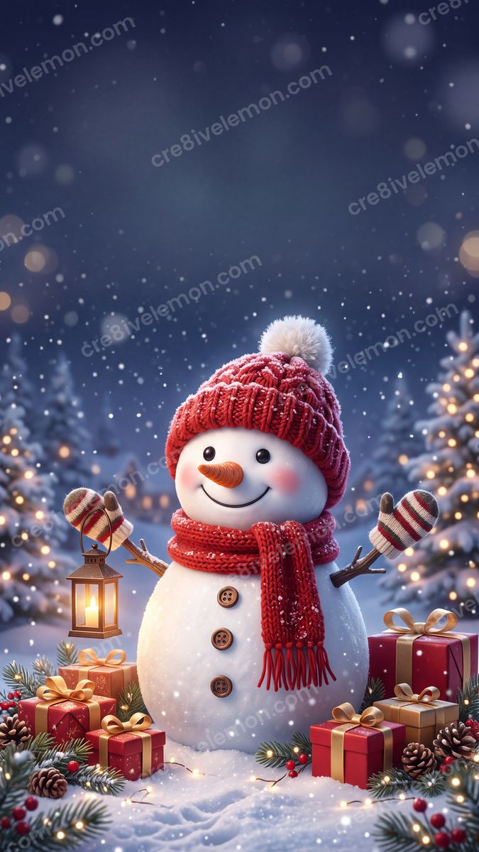 Image 02 of cute christmas story backgrounds, watermarked preview