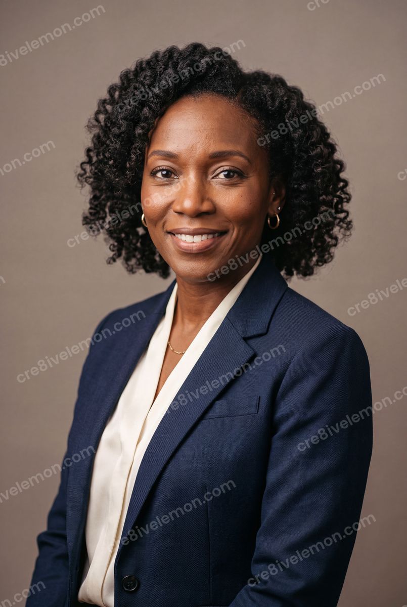 Image 03 of businesswomen portraits ai image pack, watermarked preview