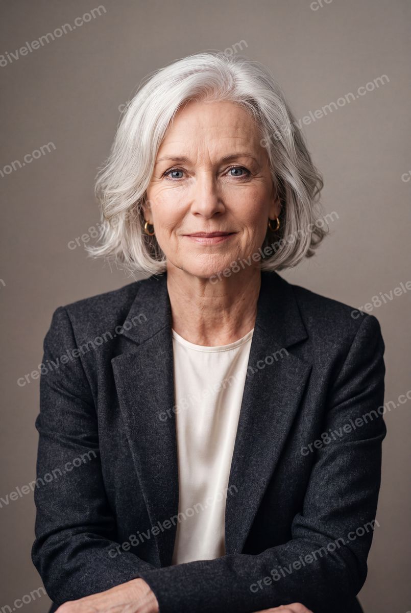 Image 11 of businesswomen portraits ai image pack, watermarked preview