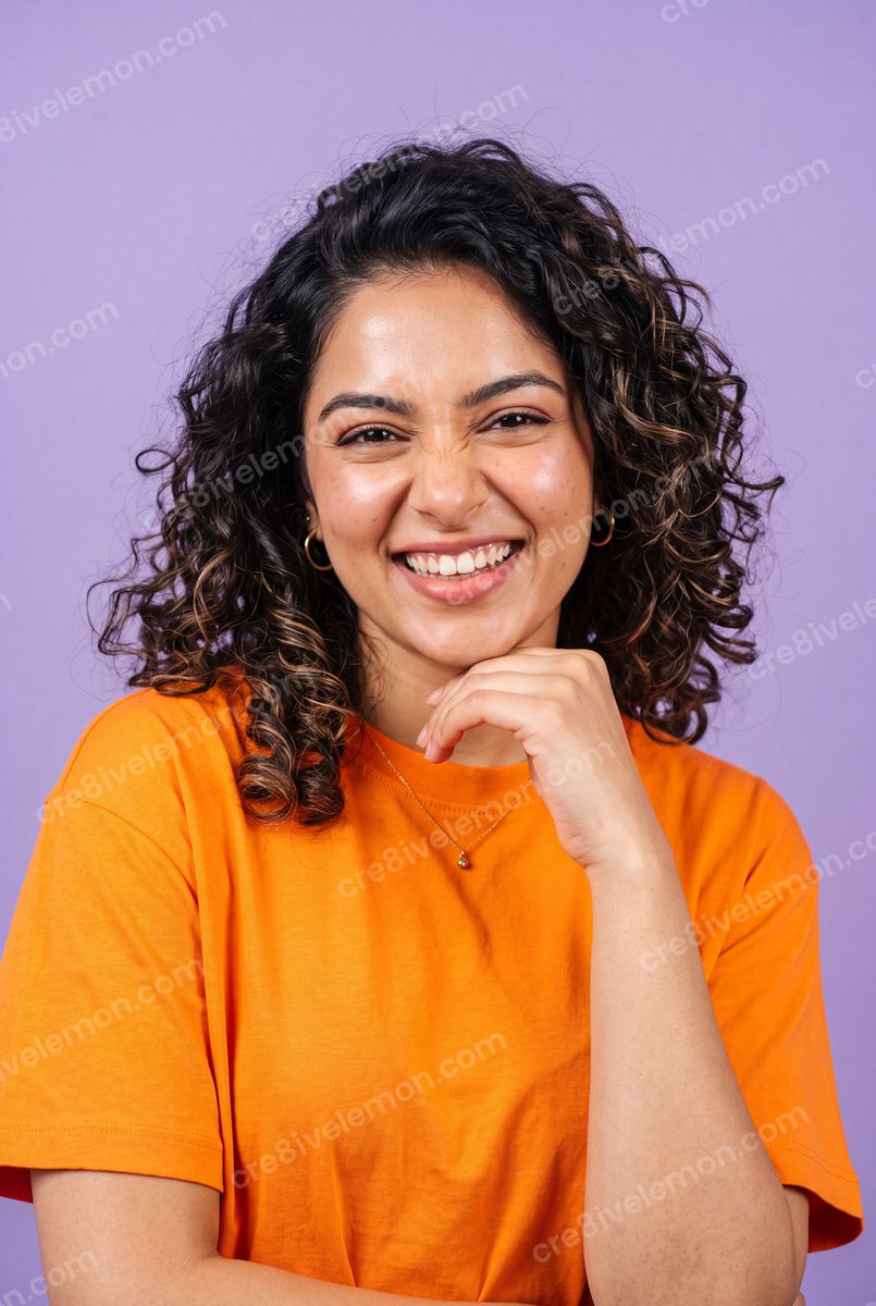 Image 02 of playful employee portraits ai image pack, watermarked preview