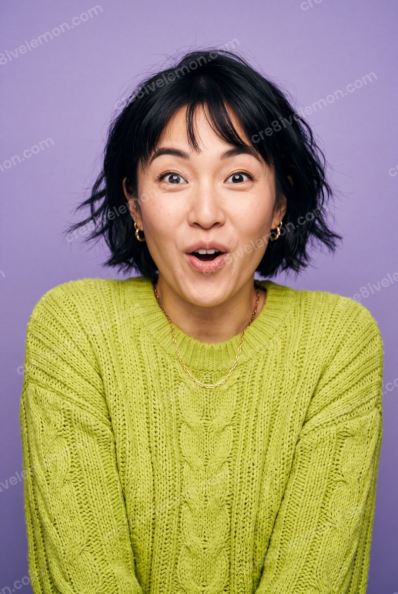 Image 05 of playful employee portraits ai image pack, watermarked preview