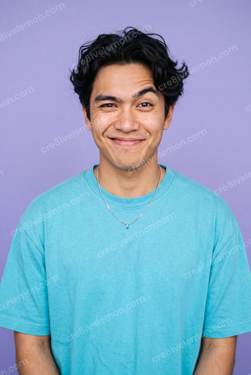 Image 06 of playful employee portraits ai image pack, watermarked preview