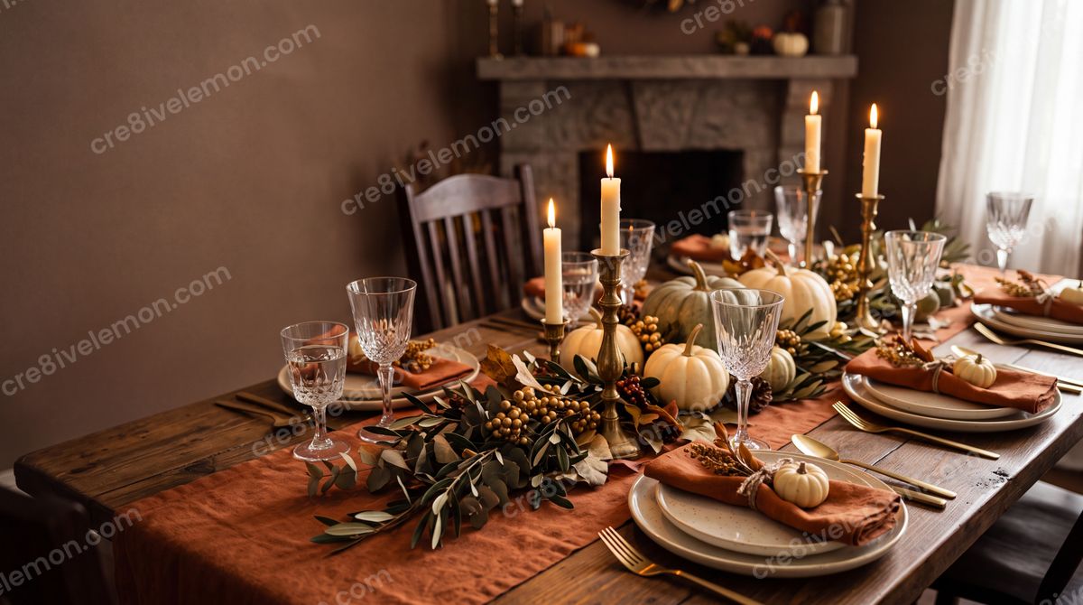 Image 04 of thanksgiving table harvest backgrounds, watermarked preview