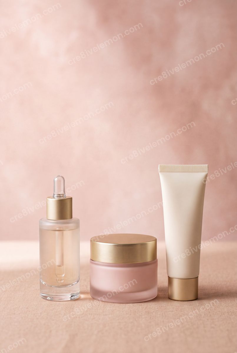 Image 03 of blush beauty ai image pack, watermarked preview