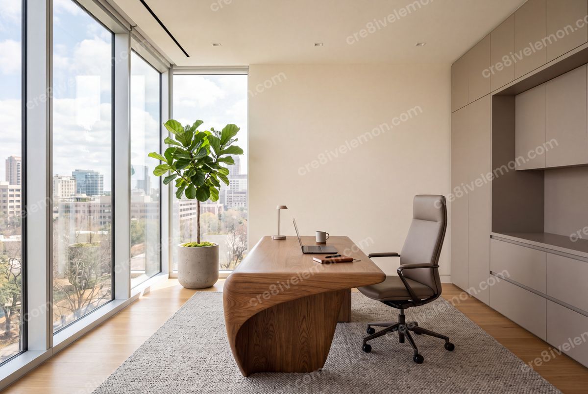 Image 01 of modern office ai image pack, watermarked preview
