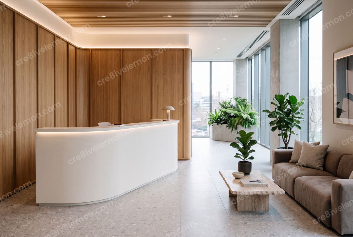 Image 04 of modern office ai image pack, watermarked preview