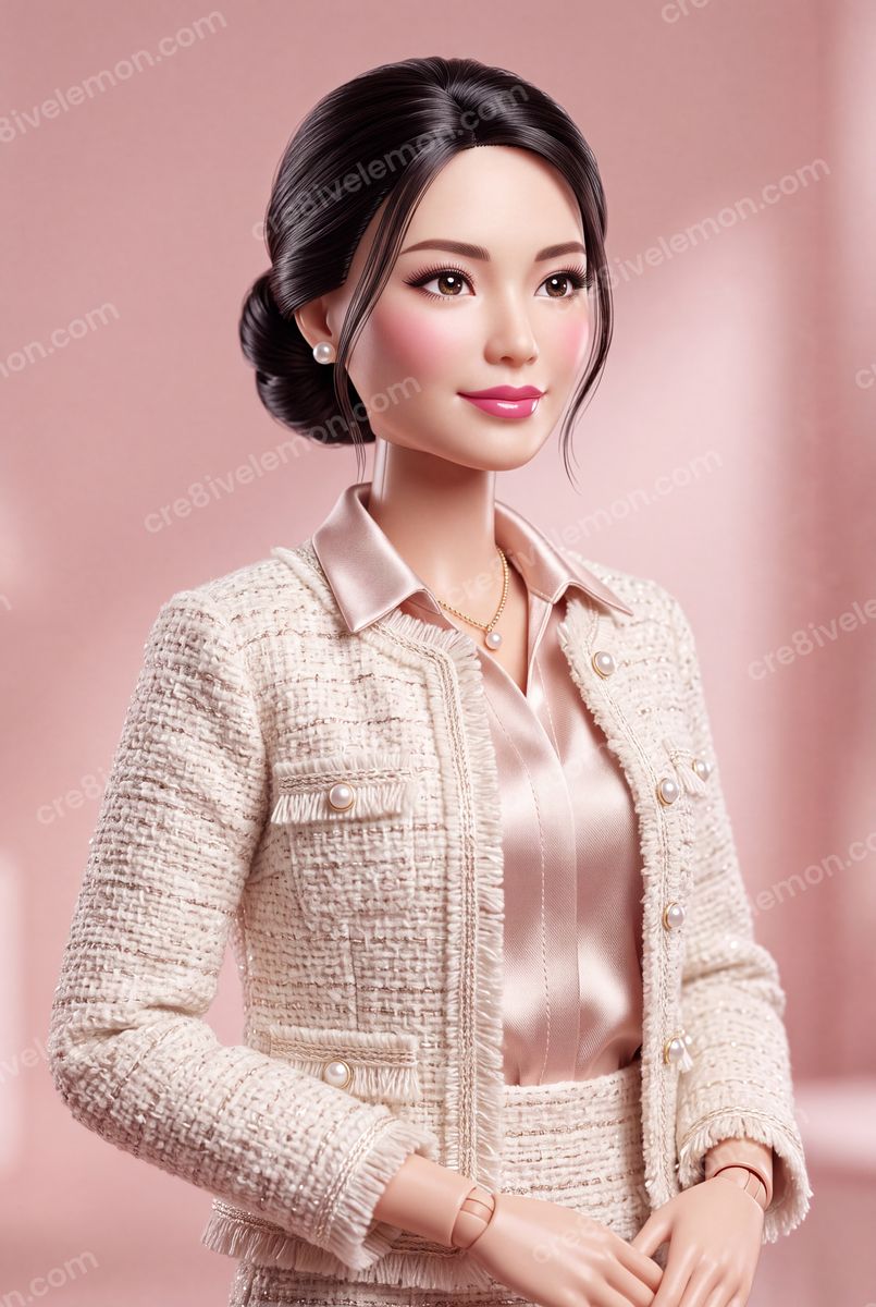 Image 04 of japanese doll fashion ai image pack, watermarked preview