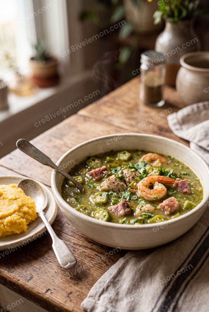 Image 05 of caribbean food photography ai image pack, watermarked preview