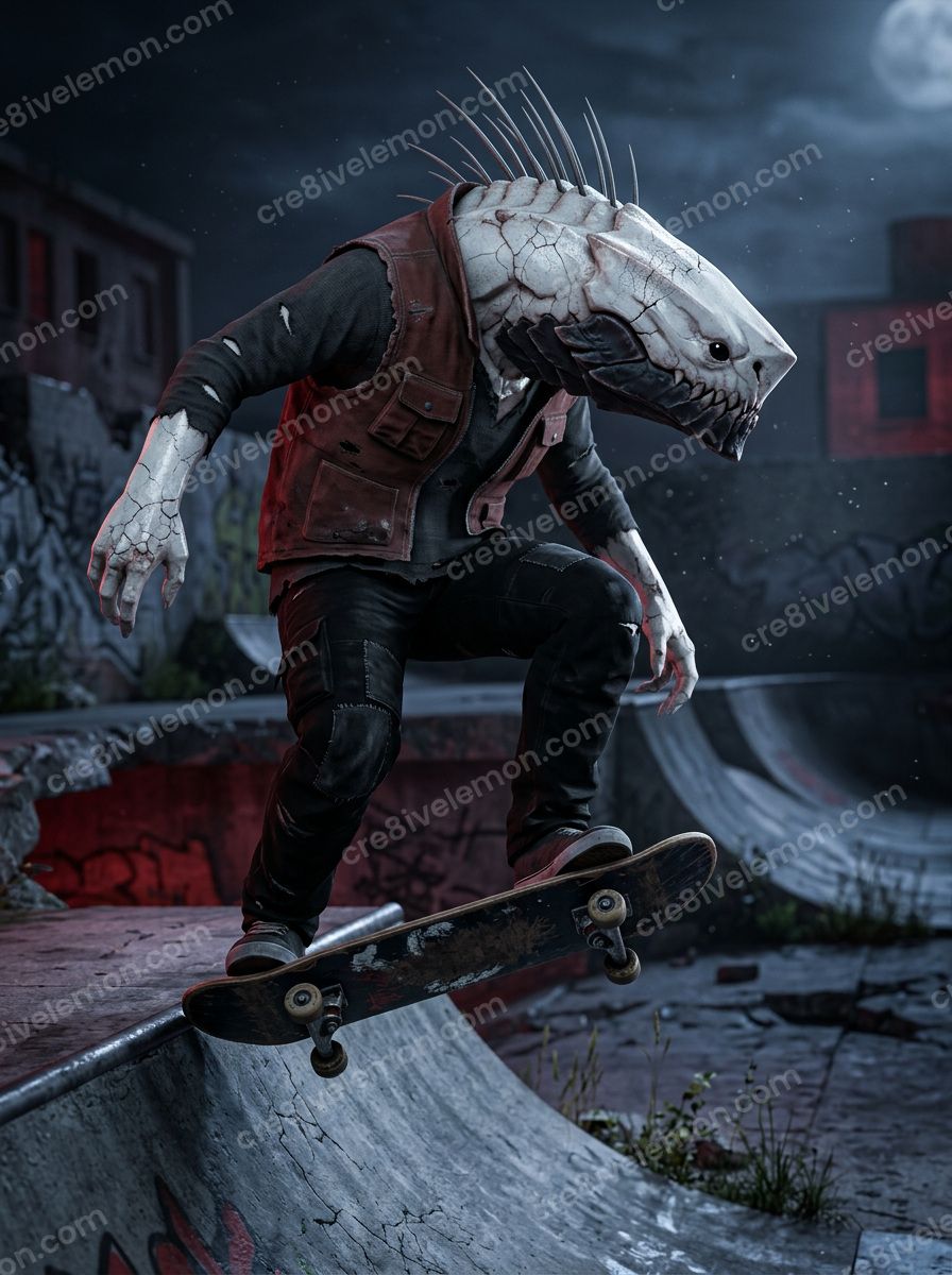 Image 05 of 3d monster sports characters ai image pack, watermarked preview