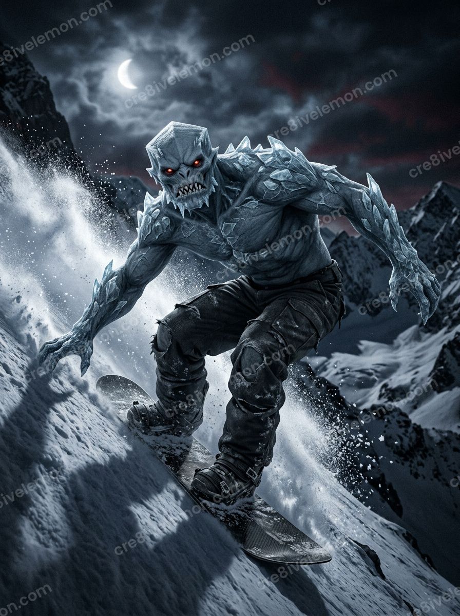 Image 06 of 3d monster sports characters ai image pack, watermarked preview