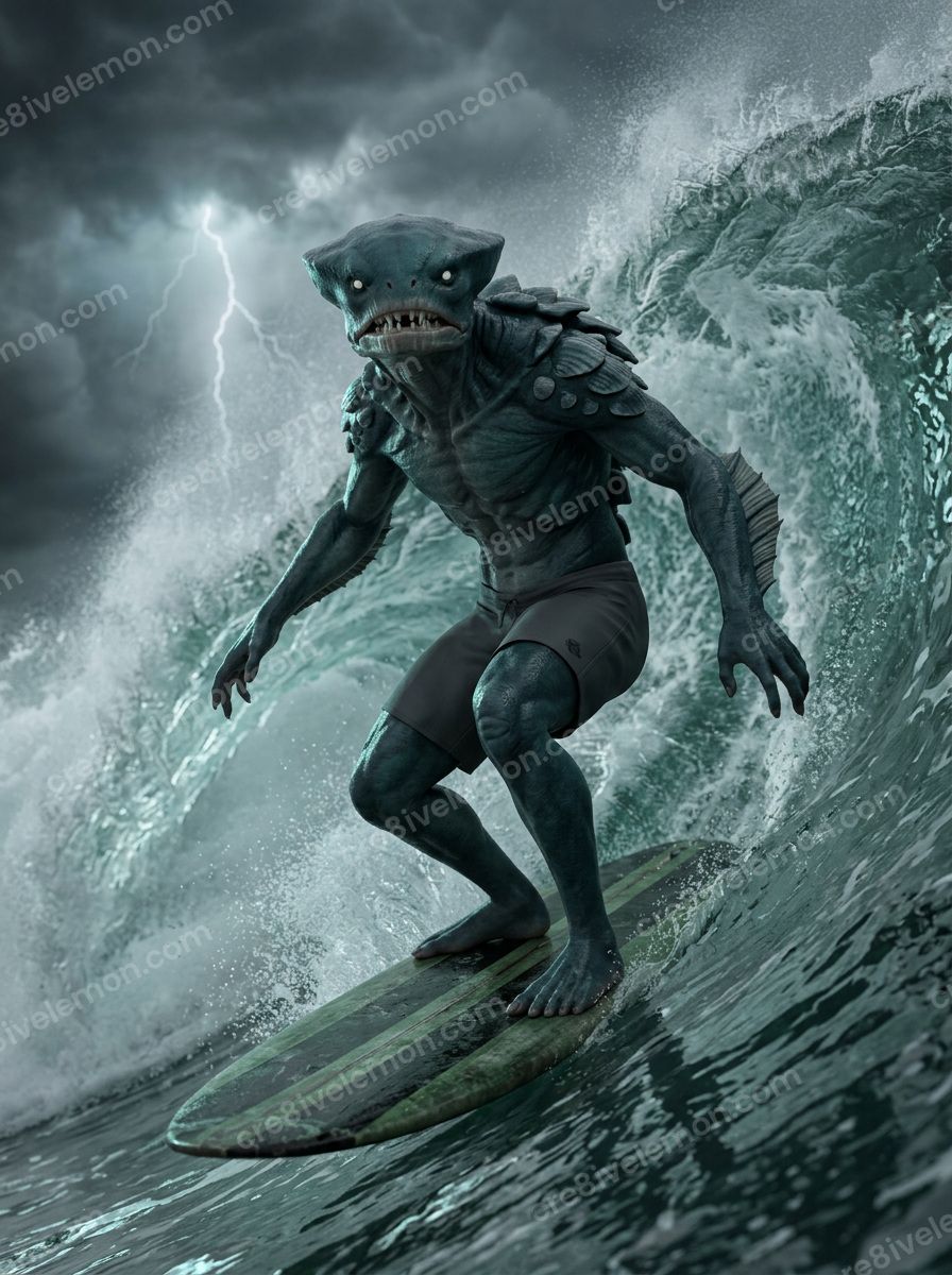 Image 07 of 3d monster sports characters ai image pack, watermarked preview