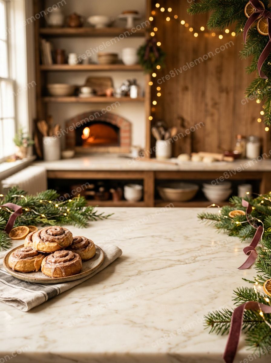 Image 02: Cozy Bakery Holiday Display, watermarked preview
