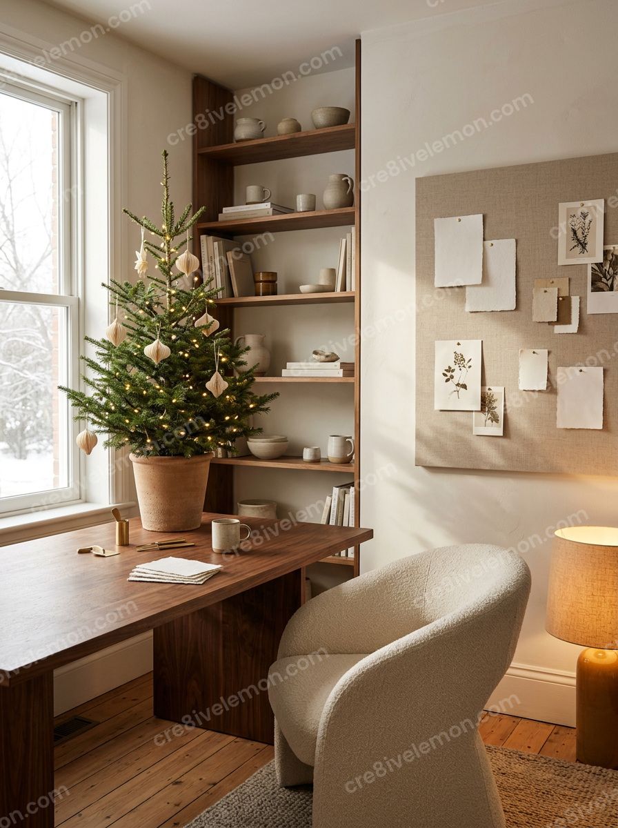 Image 04: Cozy Festive Creative Studio, watermarked preview