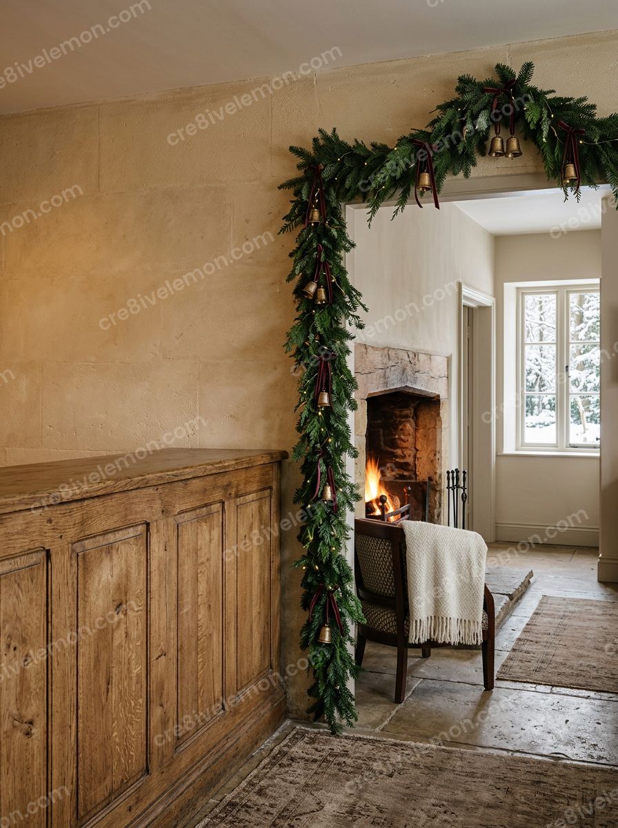 Image 08: Festive Countryside Inn, watermarked preview